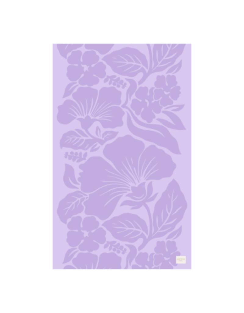 Aloha Collection Aloha Collection Heipua Beach Towel Lavande
