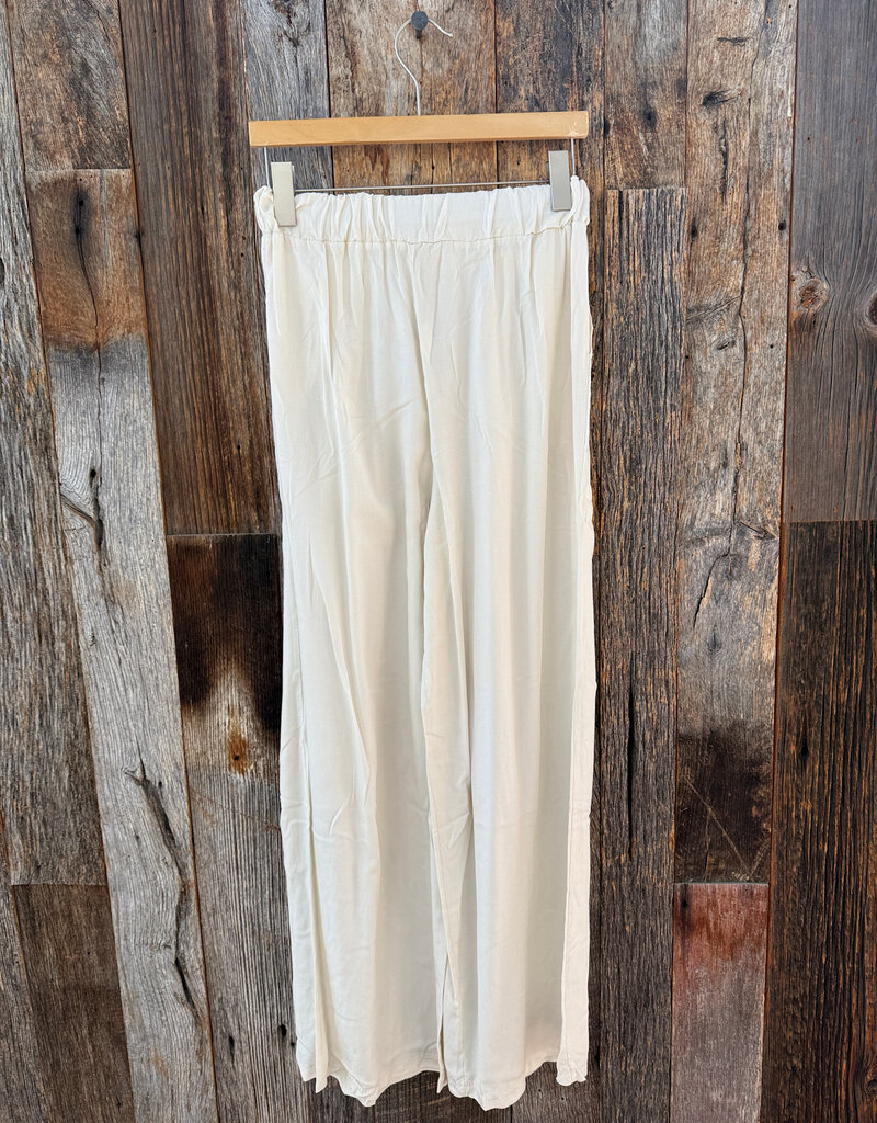 Milio Milano Milio Milano Wide Leg Tencel Pants Butter