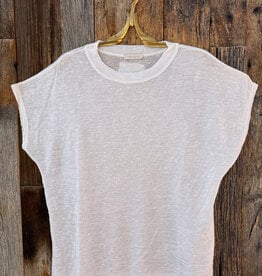 Milio Milano Milio Milano Lightweight Boyfriend Shirt White