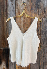Milio Milano Milio Milano Cotton Gauze Tank Top Butter