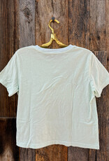 Sundry Boxy Crew Tee Sheer Blue