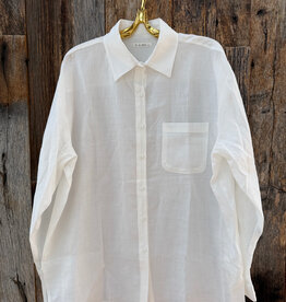 It Is Well Oversized Linen Shirt T3020 OS Salt