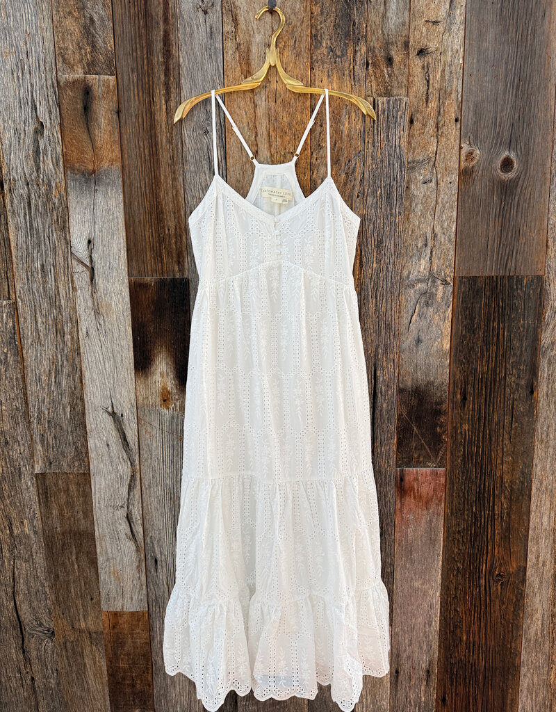 Saltwater Luxe Saltwater Luxe Amalia Midi Dress Salt