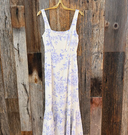 Saltwater Luxe Saltwater Luxe Lilith Midi Dress Bluebell