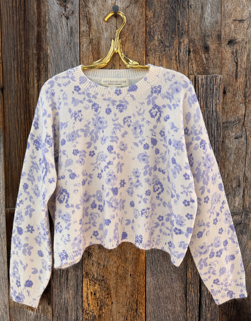 Saltwater Luxe Saltwater Luxe Charmer Sweater Bluebell