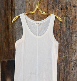American Vintage American Vintage Gamipy Round Neck Tank GAMI20H24 Blanc