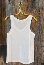 American Vintage American Vintage Gamipy Round Neck Tank GAMI20H24 Blanc