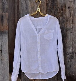 CP Shades CP Shades Sloane Linen Top 1042-3 White