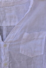 CP Shades CP Shades Sloane Linen Top 1042-3 White