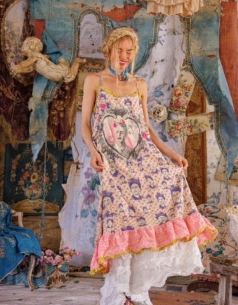 Magnolia Pearl Magnolia Pearl Ilameante Clementine Slip Dress 197 Espiritu Duradero