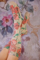 Magnolia Pearl Magnolia Pearl Floral OTK Socks 153 You Are Roses*