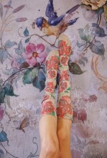 Magnolia Pearl Magnolia Pearl Floral OTK Socks 153 You Are Roses*