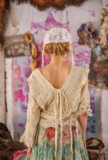 Magnolia Pearl Magnolia Pearl Eyelet Rosario Blouse Top 2159 Moonlight*