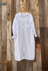 CP Shades CP Shades Ellie Linen Dress 4945-813 Blue/White Stripe