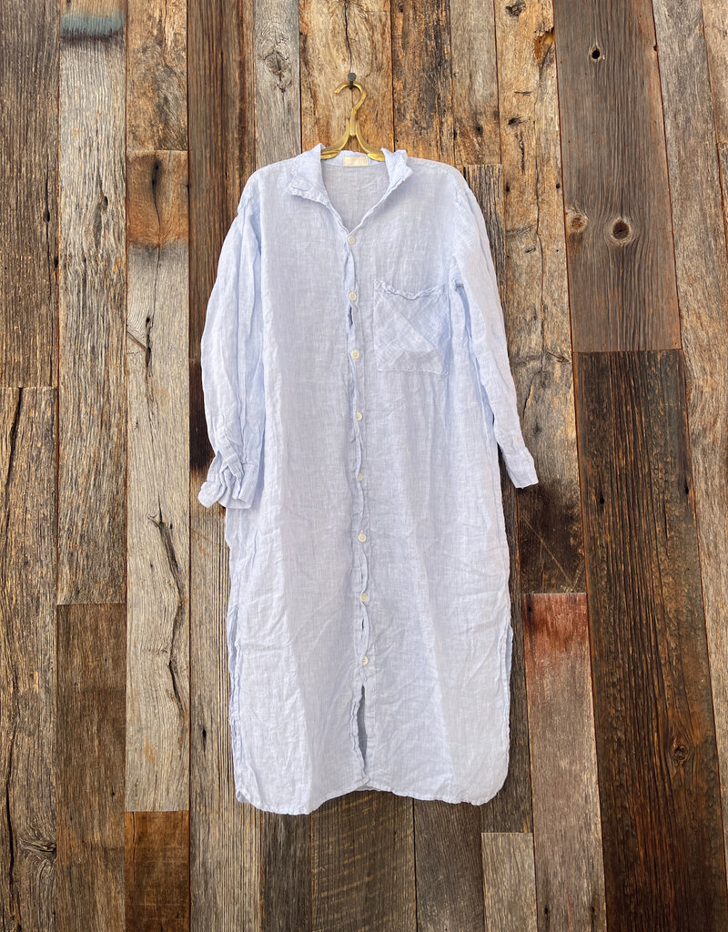 CP Shades CP Shades Ellie Linen Dress 4945-813 Blue/White Stripe