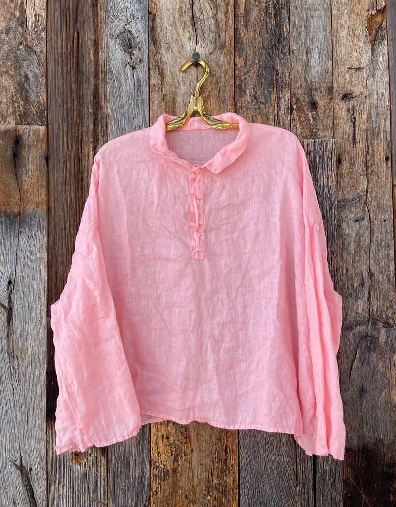 CP Shades CP Shades Lissa Linen Top 1351-3 Watermelon
