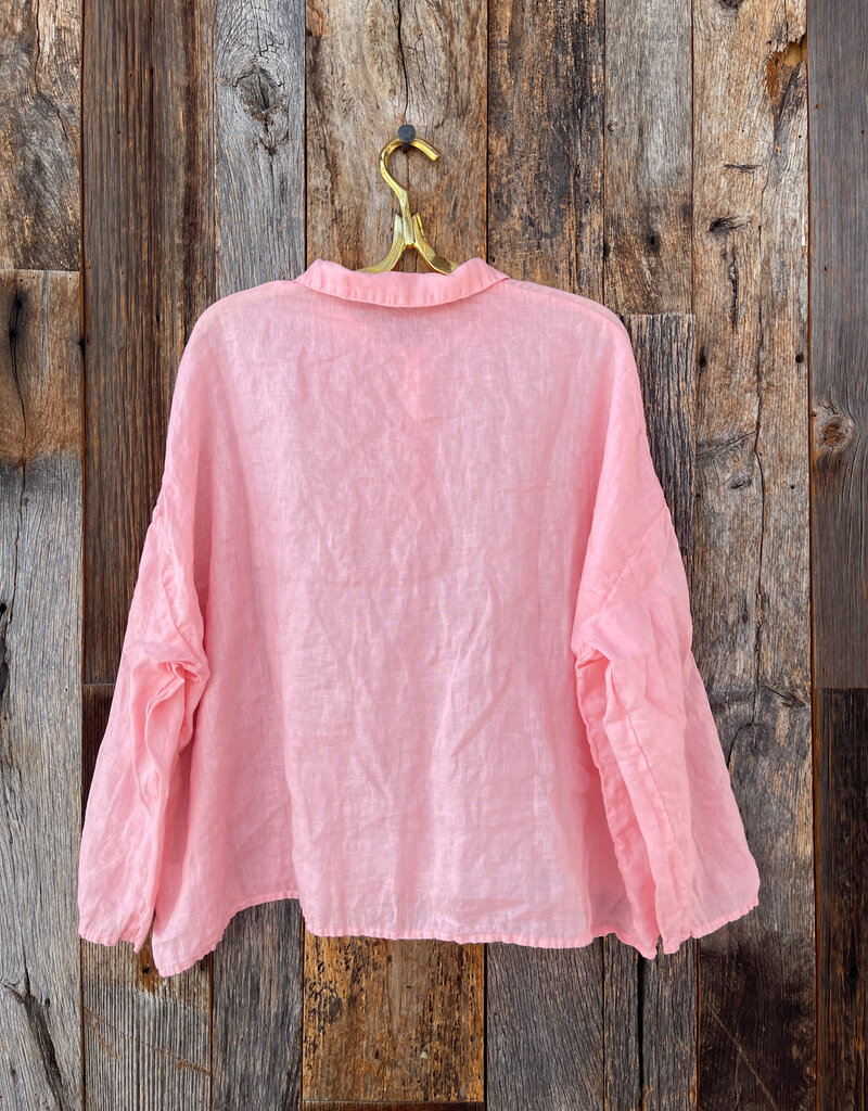 CP Shades CP Shades Lissa Linen Top 1351-3 Watermelon