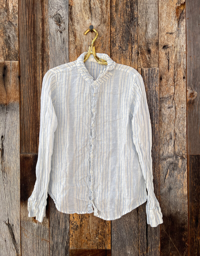 CP Shades CP Shades Romy Linen Top 1012-5251 Blue/White Stripe
