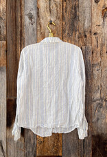CP Shades CP Shades Romy Linen Top 1012-5251 Blue/White Stripe
