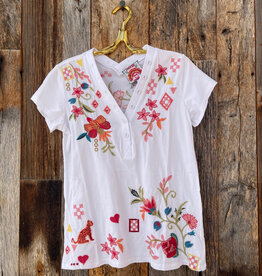 Johnny Was Johnny Was Button Neck Tee Georgia