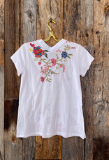 Johnny Was Johnny Was Button Neck Tee Georgia