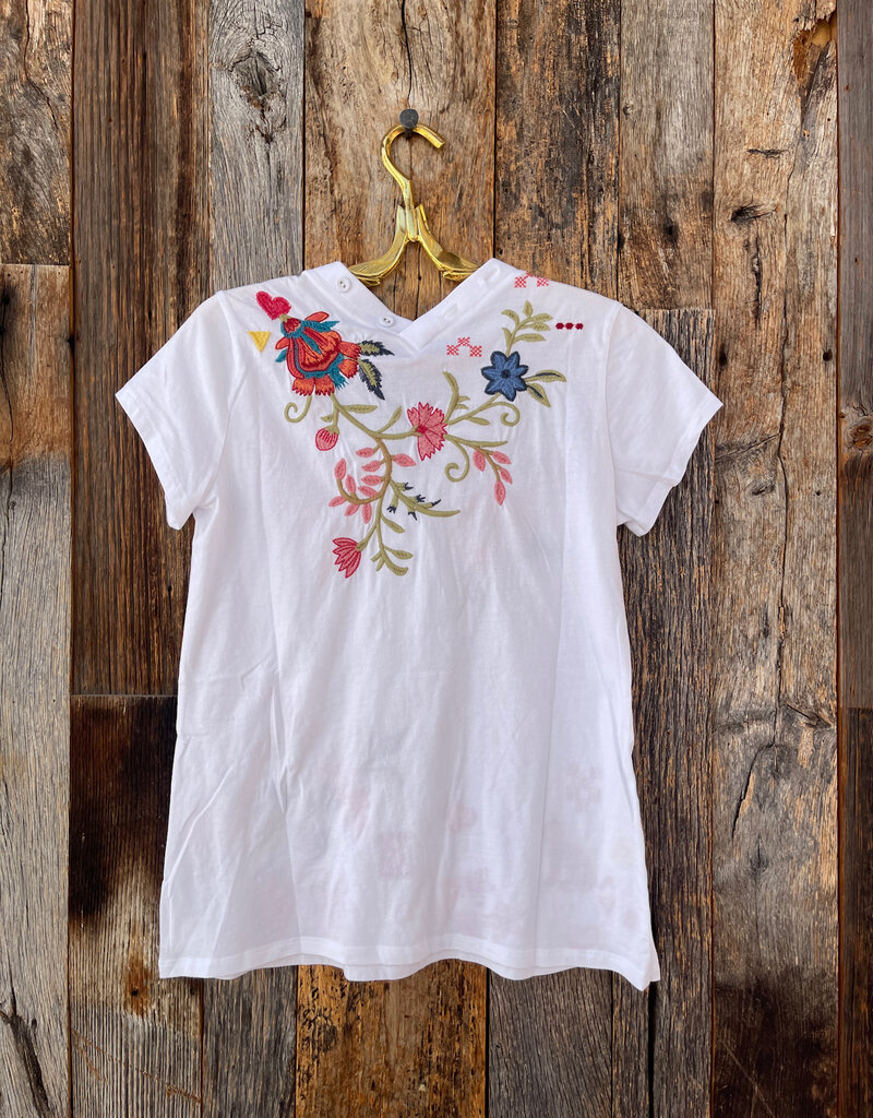 Johnny Was Johnny Was Button Neck Tee Georgia