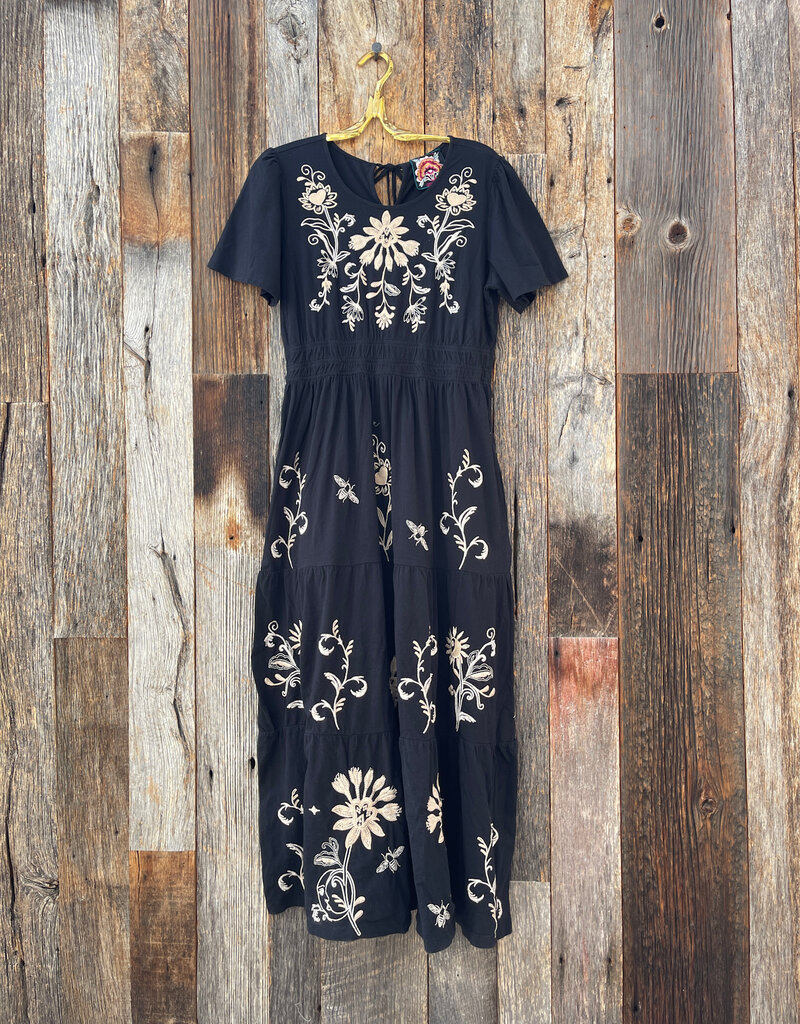 Johnny Was Johnny Was Smocked Waist Tiered Maxi Dress Danika