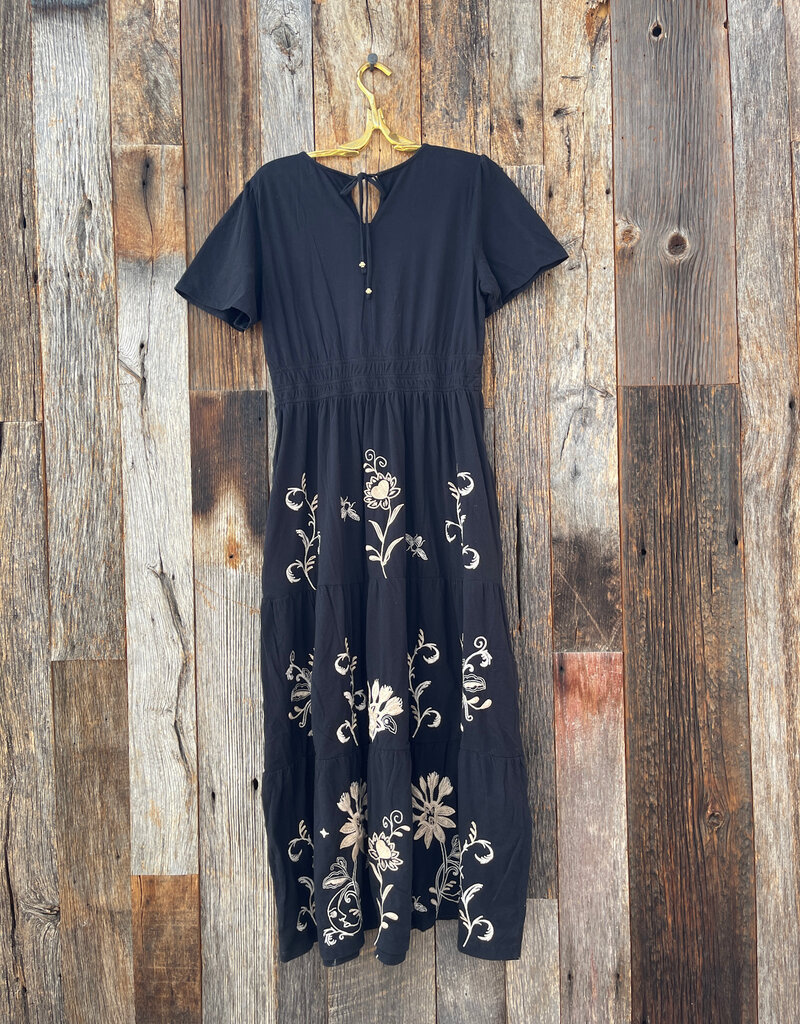 Johnny Was Johnny Was Smocked Waist Tiered Maxi Dress Danika