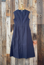 Lilla P Lilla P Sleeveless Seamed Maxi Dress Navy