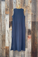 Lilla P Lilla P Henley Maxi Dress Navy