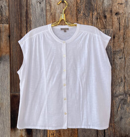Lilla P Lilla P Relaxed Button Down Tee White