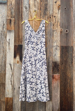 Margaret O'Leary Margaret O'Leary Darya Double V-Neck Dress Rose Garden