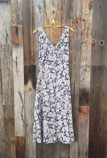 Margaret O'Leary Margaret O'Leary Darya Double V-Neck Dress Rose Garden