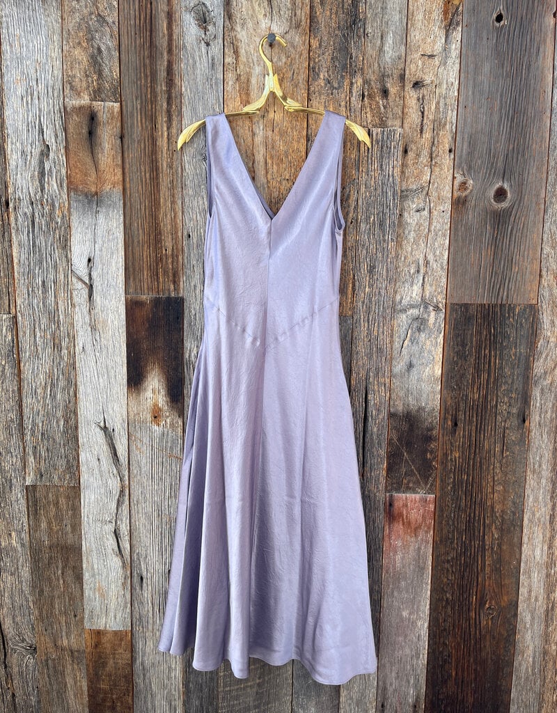 Margaret O'Leary Margaret O'Leary Darya Double V Neck Dress Freesia