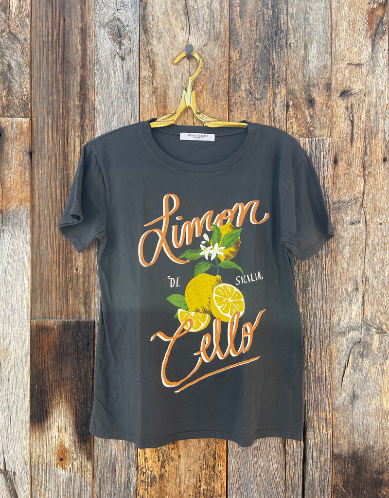 Project Social T Project Social T Limon Cello Tee Vintage Black