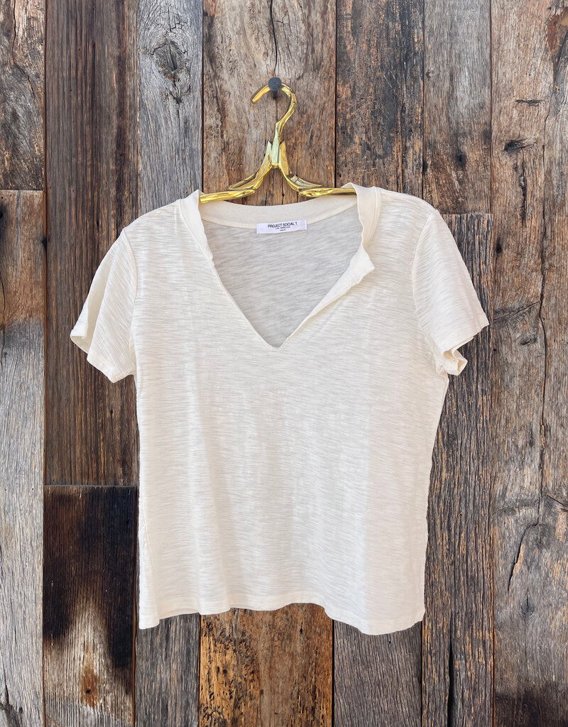 Project Social T Project Social T Plata Notched Tee Oat