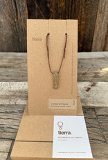 Tierra Tierra I Speak My Truth Stake Necklace Green