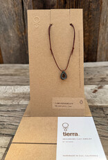 Tierra Tierra I Am Possibility Pendant Necklace Blue