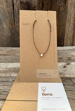 Tierra Tierra I Am Whole Pebble Necklace White