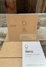 Tierra Tierra I Am Whole Stud Earring Beige