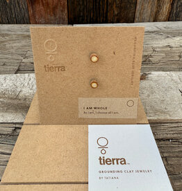 Tierra Tierra I Am Whole Stud Earring Beige
