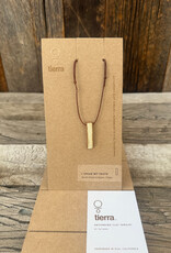 Tierra Tierra I Speak My Truth Stake Necklace White