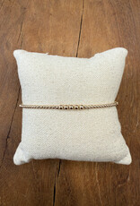 Erin Gray Erin Gray Hamptons 14K GF 2mm3 Beaded Bracelet