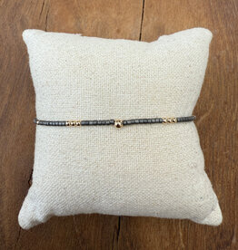 Erin Gray Erin Gray Newport 2mm Graphite GF Bracelet