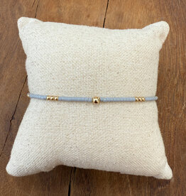 Erin Gray Erin Gray Newport 2mm Cloud Gray GF Bracelet