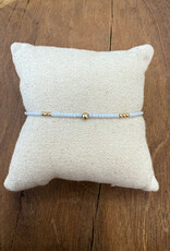 Erin Gray Erin Gray Newport 2mm Blue Gray GF Bracelet