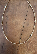 Erin Gray Erin Gray 2mm Beaded 14K GF Necklace 16"