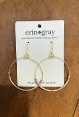 Erin Gray Erin Gray Hollywood Hoop Pewter