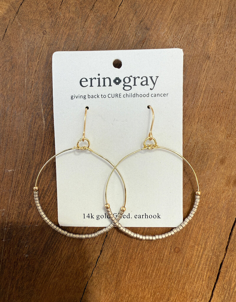 Erin Gray Erin Gray Hollywood Hoop Pewter