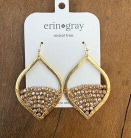 Erin Gray Erin Gray Stargaze Earring Pale Champagne